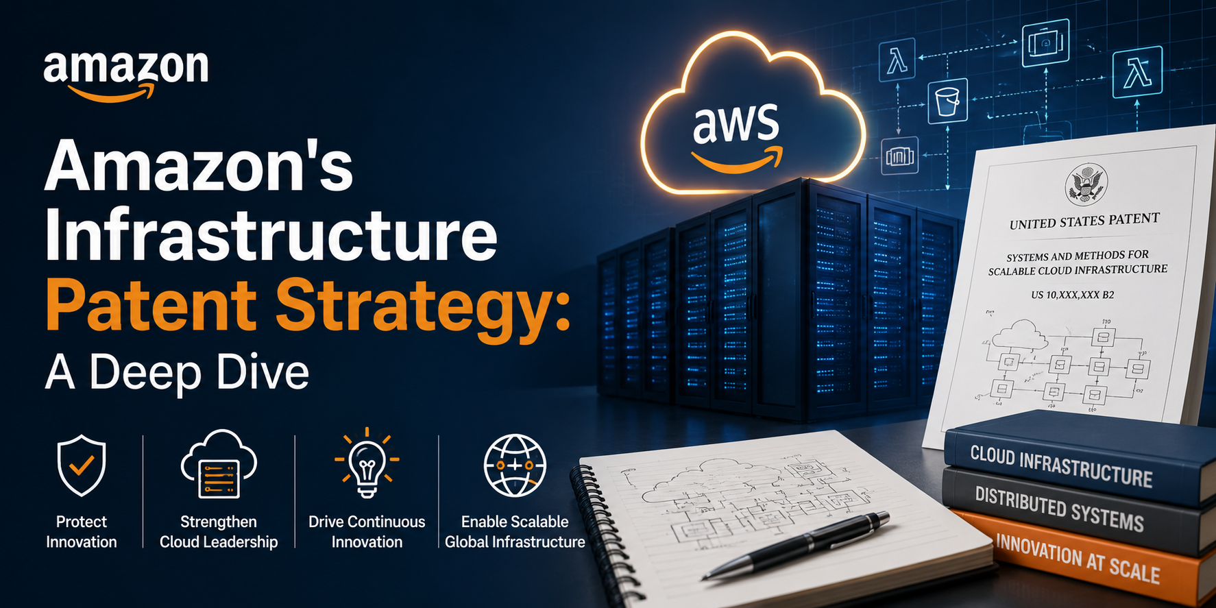 Amazon's Infrastructure Patent Strategy: A Deep Dive