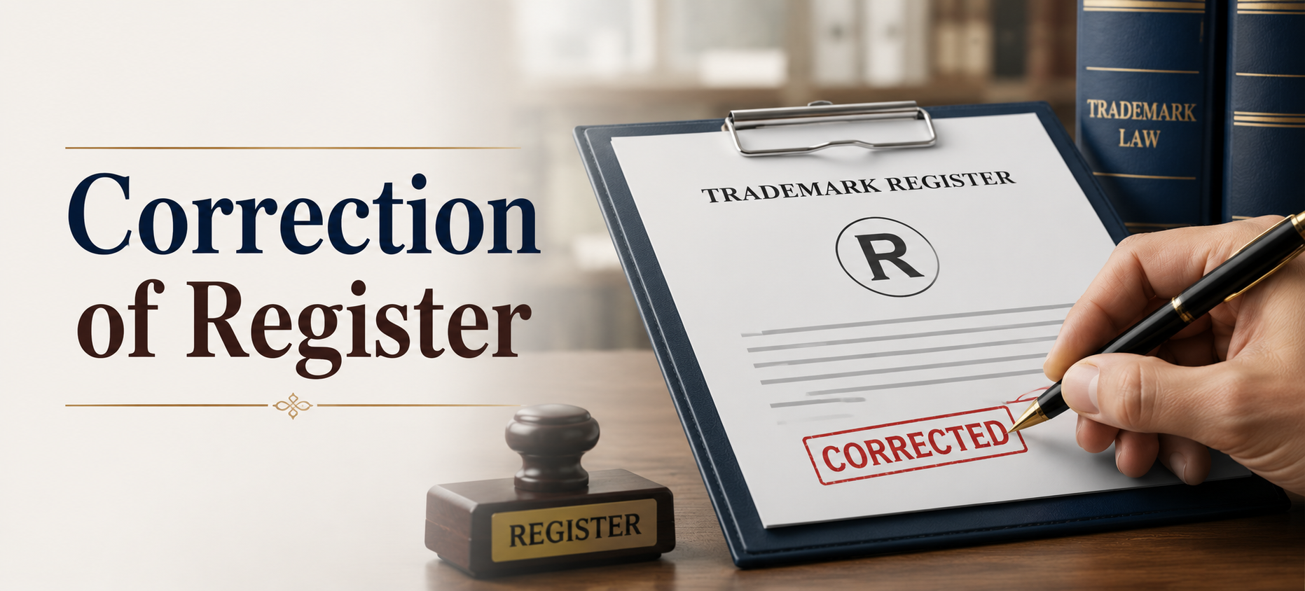 Correction of Register