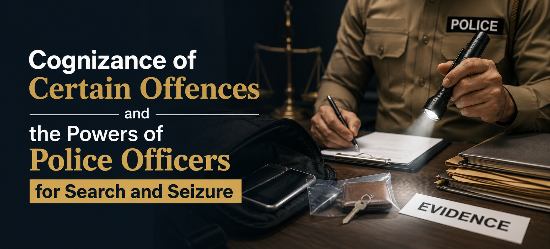 Cognizance of Certain Offences and the Powers of Police Officers for Search and Seizure