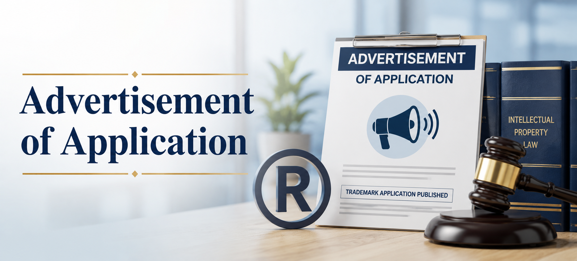 Advertisement of Application