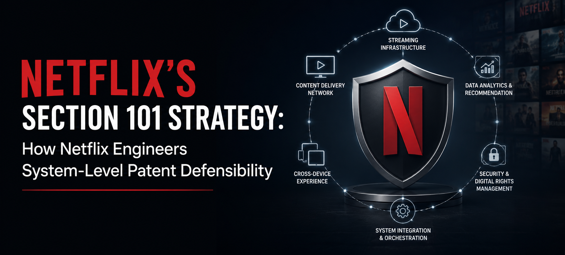 Netflix's Section 101 Strategy: How Netflix Engineers System-Level Patent Defensibility