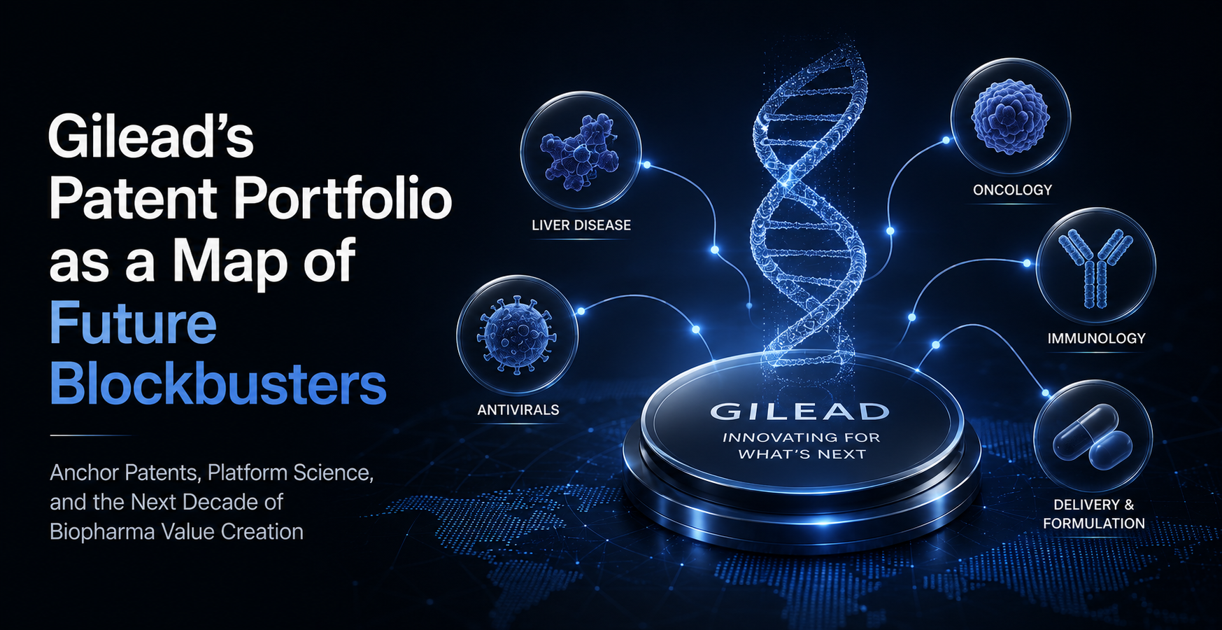 Gilead’s Patent Portfolio as a Map of Future Blockbusters