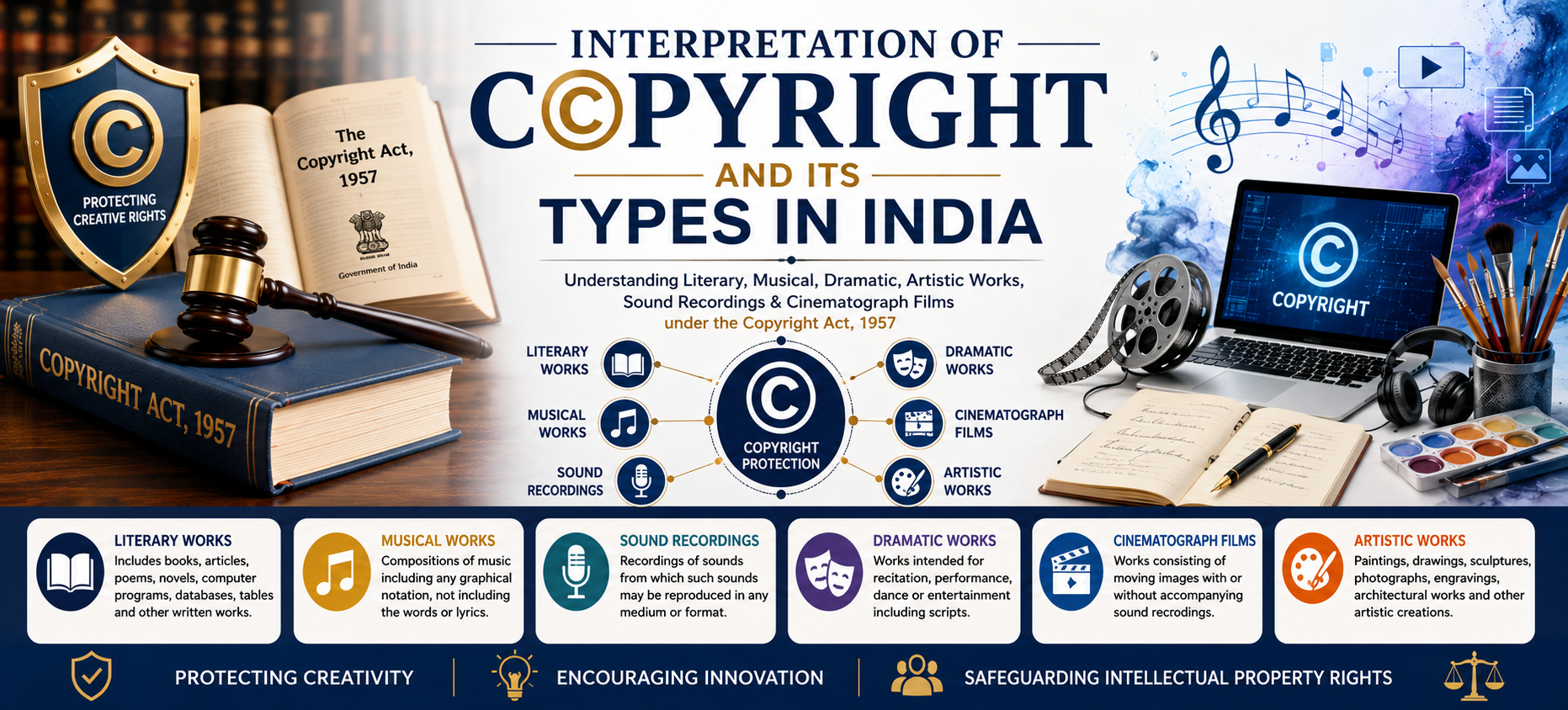 Interpretation of Copyright and Its Types in India