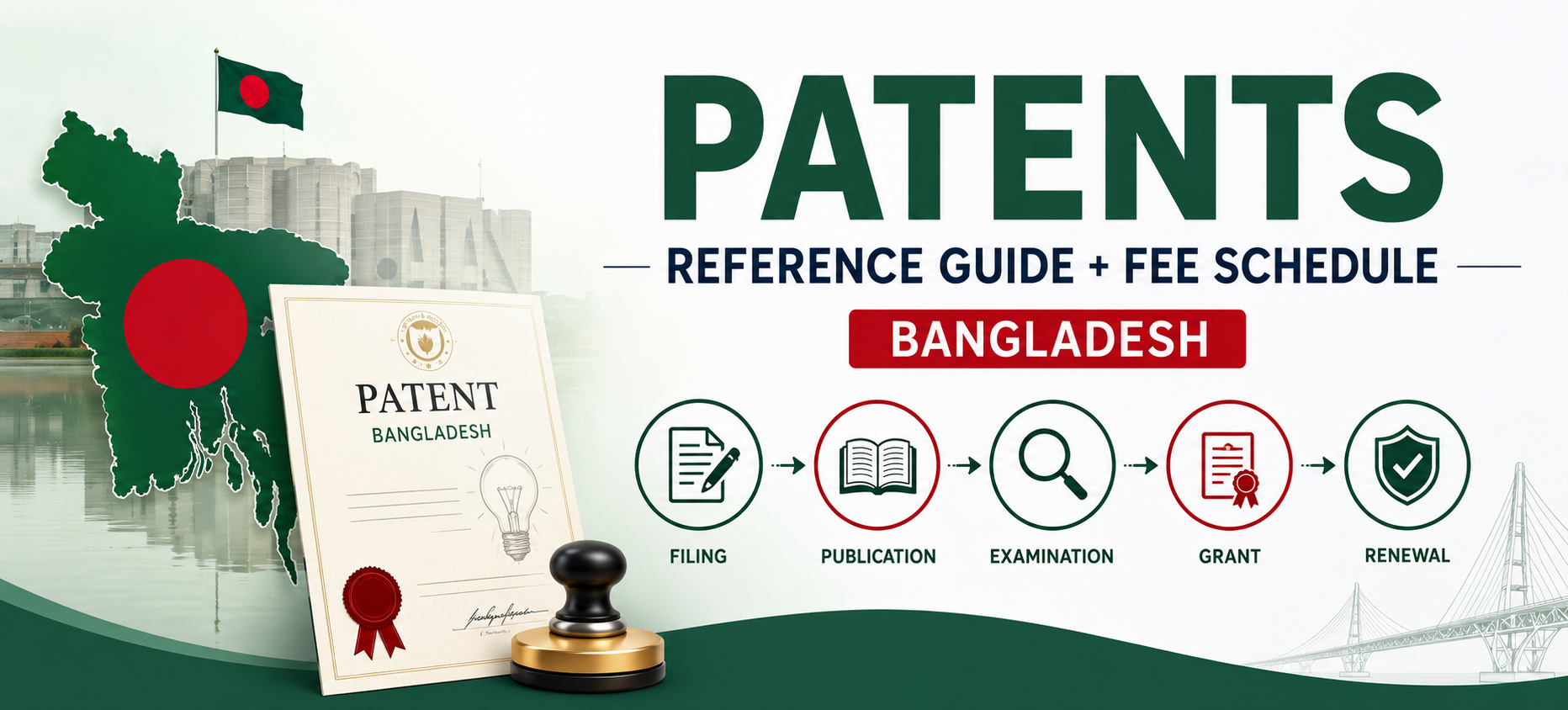 Patents – Reference Guide + Fee Schedule (Bangladesh)