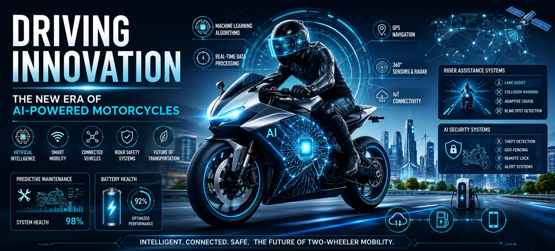 DRIVING INNOVATION: THE NEW ERA OF AI-POWERED MOTORCYCLES