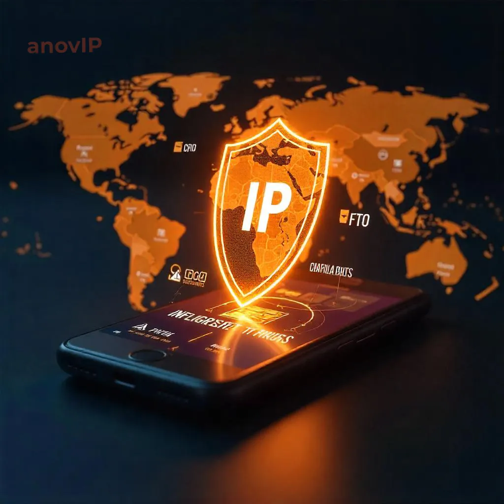 Futuristic mobile phone interface concept